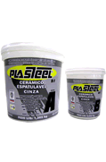 Plasteel Cer�mico Espatul�vel Cinza 5:1