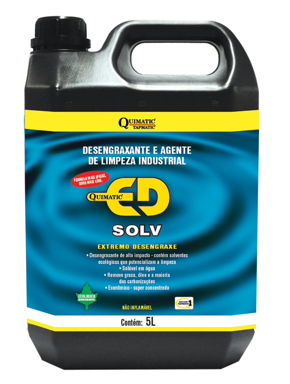 Desengraxante alcalino biodegradável Quimatic ED SOLV