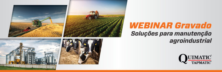 Webinar gravado:“Soluções para manutenção agroindustrial” e as respostas às dúvidas dos participantes