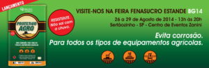 Quimatic Tapmatic inova e lança na Fenasucro 2014 protetivo anticorrosivo específico para o setor agrícola.