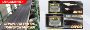 Plasteel Flex 80 – Reparo em esteiras transportadoras