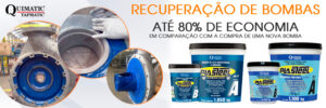 Como reduzir custos substituindo a compra de novas bombas pela restauração das mesmas.