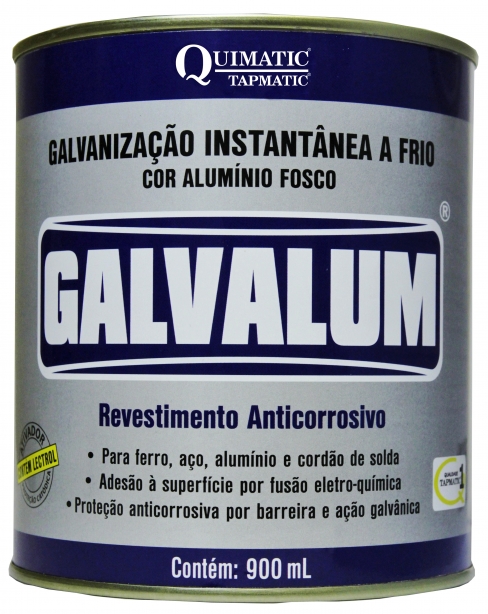Reparo de superfície galvanizada a quente