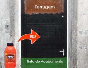 Possíveis tintas de acabamento para o P.C.F.