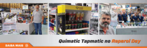 Mais de 50 profissionais de manutenção visitam espaço da Quimatic Tapmatic no Reparol Day