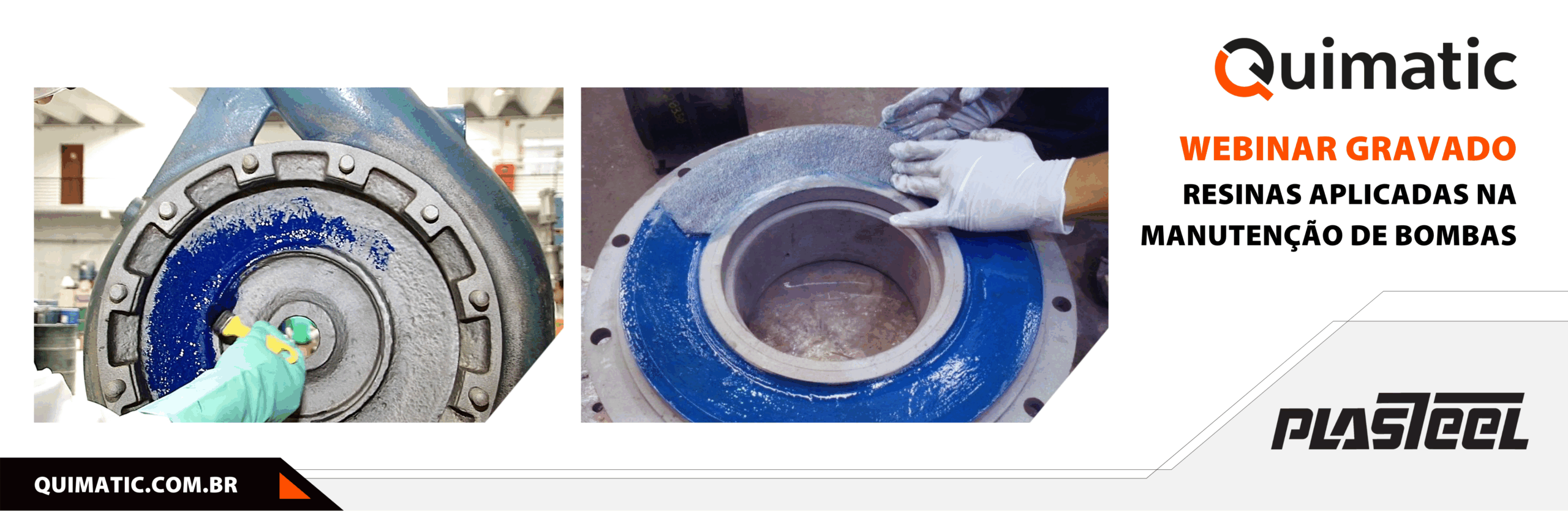 Webinar gravado: “Resinas aplicadas à manutenção industrial” e as respostas às dúvidas dos participantes