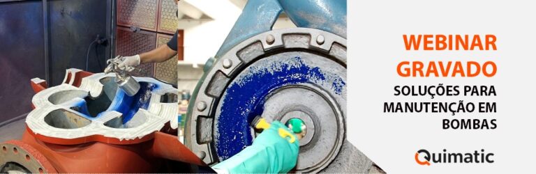 Webinar gravado:“Resinas aplicadas na manutenção de bombas” e as respostas às dúvidas dos participantes