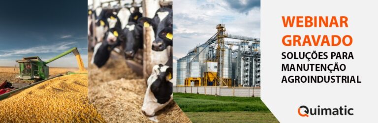 Webinar gravado:“Soluções para manutenção agroindustrial” e as respostas às dúvidas dos participantes