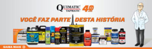 Quimatic Tapmatic faz 40 anos e, para comemorar, apoia ação social