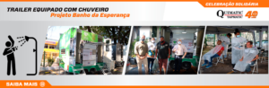 Meta alcançada! Trailer de banho para pessoas em situação de rua é entregue