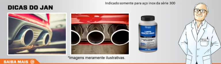 Na pós-soldagem, como garantir ótimo acabamento em peças automotivas em aço inox?