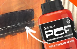 Entenda como funciona o PCF, fundo convertedor de ferrugem da Quimatic