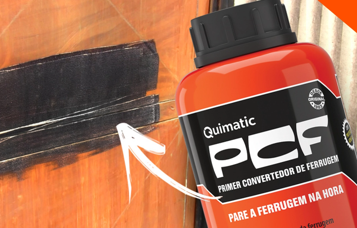 Entenda como funciona o PCF, fundo convertedor de ferrugem da Quimatic