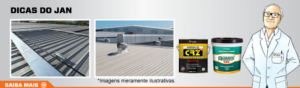 Como reparar telhado galvanizado com pontos de oxidação?