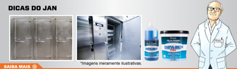 Como tirar ferrugem de parte interna de um freezer industrial em inox?