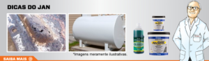 Como reparar vazamento em um tanque de combustível?