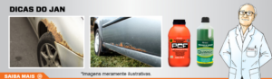 Como eliminar a ferrugem de lataria de carro?