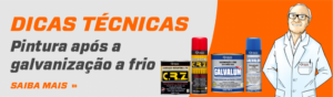 Pintura após a galvanização a frio