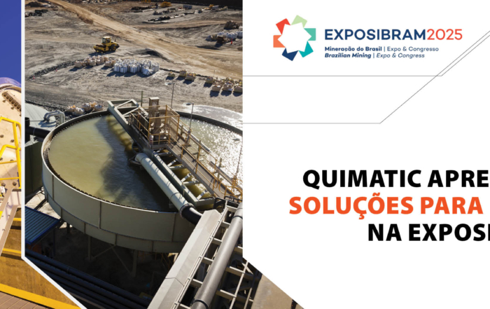 Quimatic apresenta soluções para mineração na Exposibram 2025 na Bahia