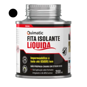 Embalagem da Fita Isolante Líquida Quimatic de 200 mL.