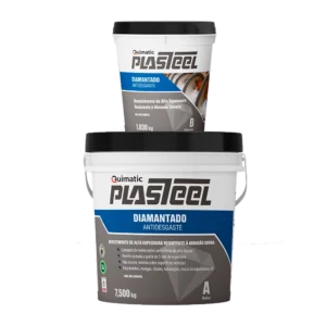 Kit Plasteel Diamantado Antidesgaste Quimatic.