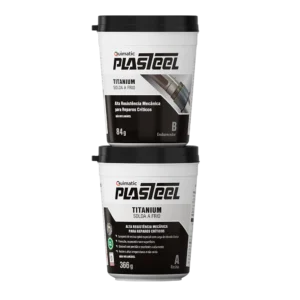 Kit Quimatic Plasteel Titanium Solda a Frio.